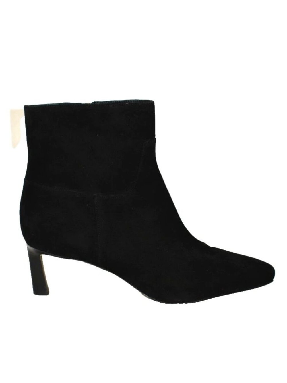 New! VERONICA BEARD  Kelby Boot Squared Pointed Toe Suede Black